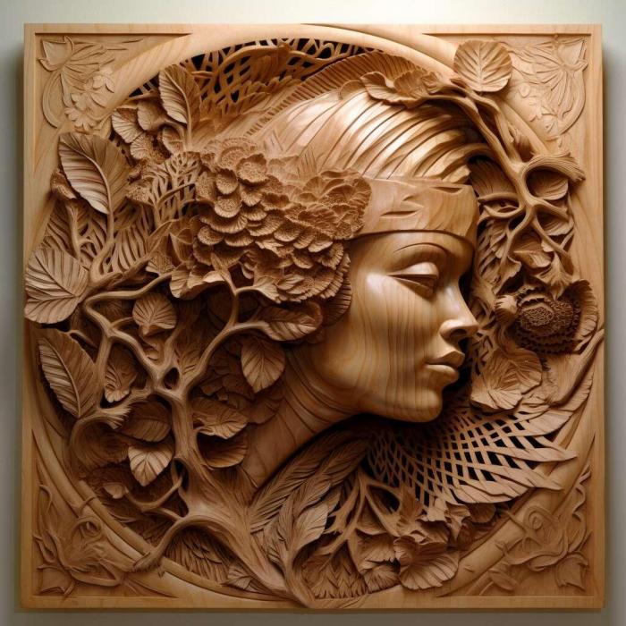 نموذج ثلاثي الأبعاد لآلة CNC 3D Art 